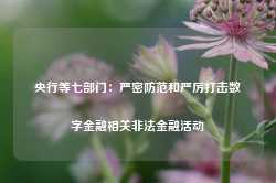 央行等七部门：严密防范和严厉打击数字金融相关非法金融活动-第1张图片-泰鸿机械